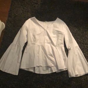 Structured Peplum Blouse